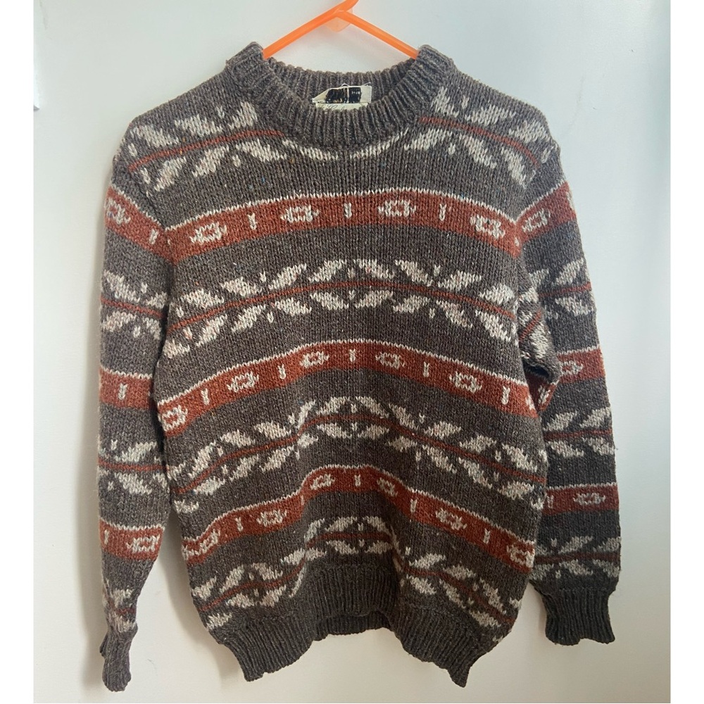 Vintage Gaeltarra Ireland Wool Sweater From The Bay